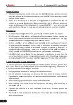 Preview for 2 page of Launch Creader Professional 233 User Manual