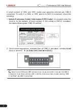 Preview for 7 page of Launch Creader Professional 909 User Manual