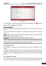 Preview for 36 page of Launch Creader Professional 909 User Manual