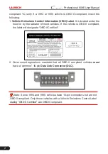 Preview for 8 page of Launch Creader Professional 909E User Manual