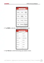 Предварительный просмотр 22 страницы Launch CRT 511S User Manual