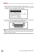 Preview for 8 page of Launch CRT5011E User Manual