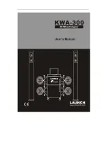 Launch KWA-300 User Manual preview