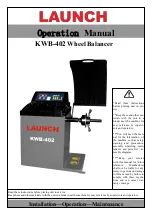 Launch KWB-402 Operation Manual preview
