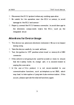 Preview for 4 page of Launch TS971 User Manual