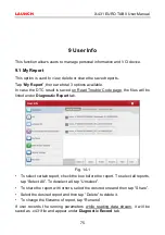 Preview for 76 page of Launch X-431 EURO TAB II User Manual