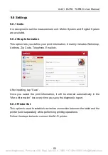 Предварительный просмотр 63 страницы Launch X-431 EURO TURBO User Manual