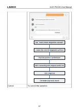 Предварительный просмотр 66 страницы Launch X-431 PAD III Manual