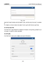 Preview for 142 page of Launch X-431 PAD III Manual