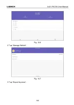 Preview for 153 page of Launch X-431 PAD III Manual