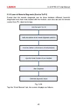 Предварительный просмотр 52 страницы Launch X-431 PRO GT User Manual