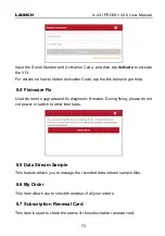 Preview for 82 page of Launch X-431 PRO3S+ User Manual