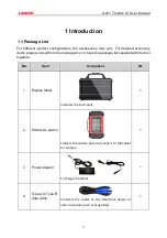 Preview for 7 page of Launch X-431 Throttle III User Manual