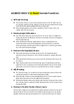 Launch X431 V 11 Quick Start Manual предпросмотр