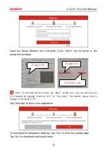 Предварительный просмотр 21 страницы Launch X431 V User Manual