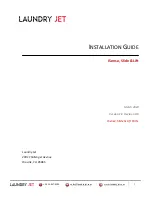 Предварительный просмотр 1 страницы LAUNDRY JET ISense Installation Manual