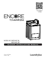 Preview for 1 page of Laundrylux ENCORE WMTW4371M Series Instruction Manual