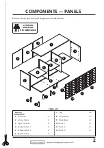 Предварительный просмотр 5 страницы LAURA JAMES GLORIA SB-GLORIA-WH/GRY/TL-01 Instruction Manual