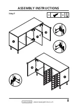 Предварительный просмотр 11 страницы LAURA JAMES GLORIA SB-GLORIA-WH/GRY/TL-01 Instruction Manual