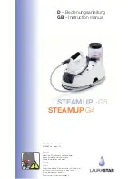 LauraStar STEAMUP G4 750 Instruction Manual preview