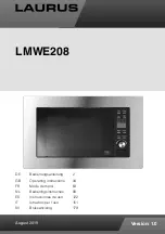 Предварительный просмотр 1 страницы Laurus LMWE208 Operating Instructions Manual