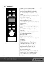 Предварительный просмотр 7 страницы Laurus LMWE208 Operating Instructions Manual