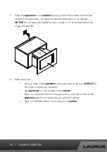 Предварительный просмотр 49 страницы Laurus LMWE208 Operating Instructions Manual