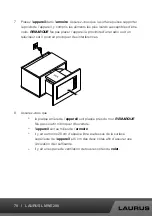 Предварительный просмотр 78 страницы Laurus LMWE208 Operating Instructions Manual