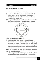 Предварительный просмотр 10 страницы lauson AFF106 Instruction Manual