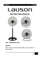 lauson AFF108 Instruction Manual preview