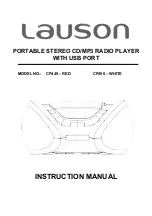 lauson CP449 Instruction Manual preview