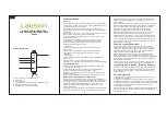 Предварительный просмотр 3 страницы lauson EH204 User Manual