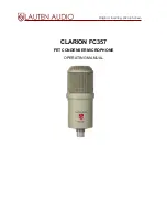 Lauten Audio CLARION FC357 Operating Manual preview