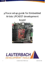 Lauterbach mTrace Setup Manual preview