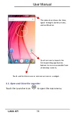 Предварительный просмотр 16 страницы Lava A71 User Manual