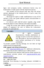 Preview for 39 page of Lava A71 User Manual