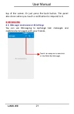 Preview for 23 page of Lava A72 User Manual