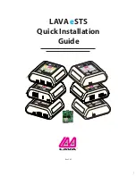 Preview for 1 page of Lava eSTS Quick Installation Manual