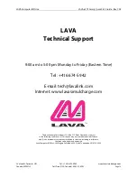 Preview for 14 page of Lava eSTS Quick Installation Manual