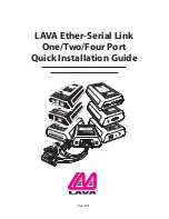 Предварительный просмотр 1 страницы Lava Ether-Serial Link Quick Installation Manual