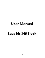 Preview for 3 page of Lava IRIS 349 User Manual