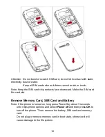 Preview for 10 page of Lava iris 352e User Manual