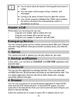 Preview for 12 page of Lava iris 352e User Manual