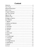 Preview for 3 page of Lava Iris 402E User Manual