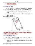 Предварительный просмотр 7 страницы Lava iris Fuel 60 User Manual