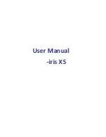 Lava iris X5 User Manual preview