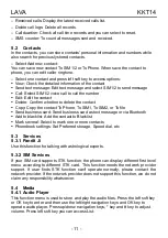 Preview for 11 page of Lava KKT14 User Manual