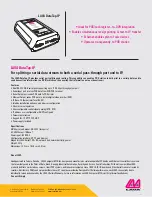 Preview for 2 page of Lava Lava DATATAP-IP Specifications