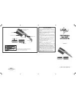 Preview for 2 page of Lava LG-837 Use And Care Instruction Manual