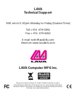 Preview for 4 page of Lava Parallel-PCIe Quick Installation Manual